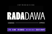 Radadawa, a Sans Serif Font by ArimaType (Thumbnail 1 of 10)