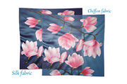 Silk, chiffon scarf mockup, a Product Mockup by NatalyaZelenova (Thumbnail 3 of 5)