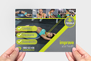 Female Fitness Flyer Template, a Flyer Template by BrandPacks (Thumbnail 2 of 4)