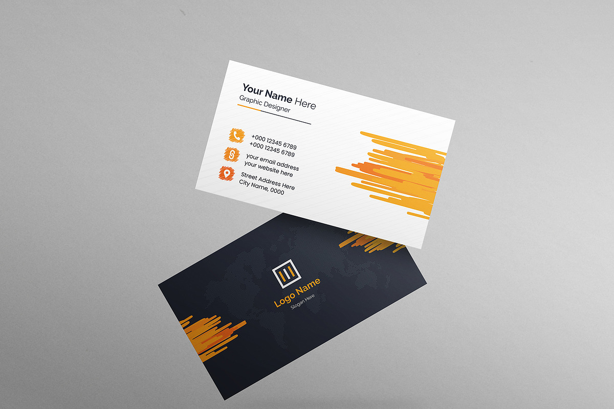 Business Card Design Template, a Business Card Template by mijli (Photo 11 of 12)