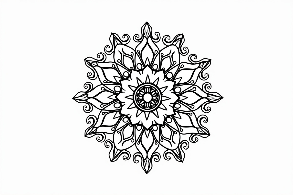 Intricate Mandala Art Bundle, an Illustration by balal (Photo 5 of 9)