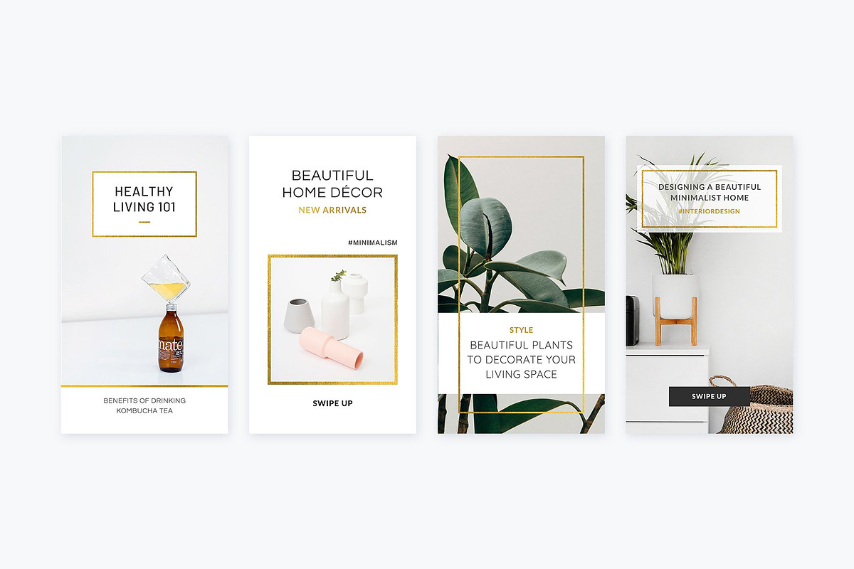 Instagram Stories Gold | CANVA, a Social Media Template by Poego Social (Photo 7 of 12)