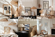 BLACK & WOOD | 32 Frame mockup set, a Household Mockup by SCHÉRI (Thumbnail 2 of 14)