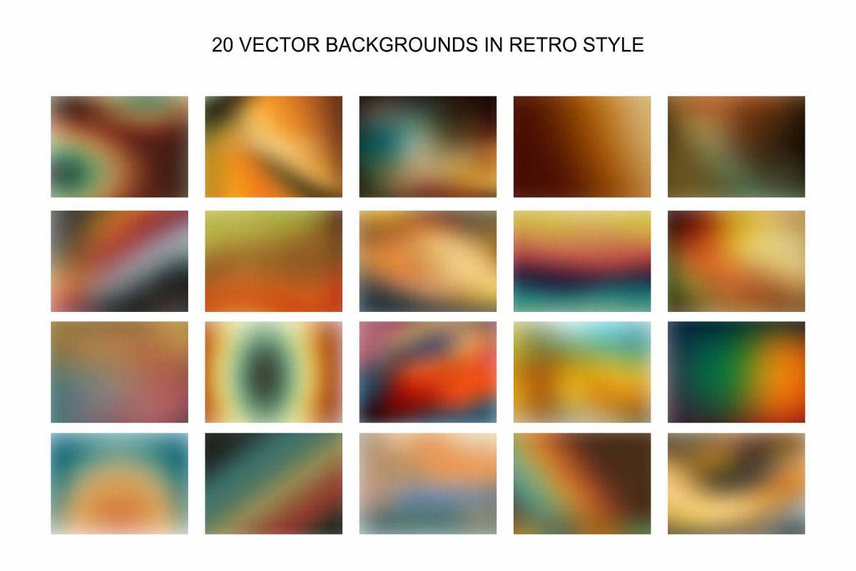 Gradient Backgrounds Collection, a Background Graphic by Part of the Art (Photo 4 of 14)