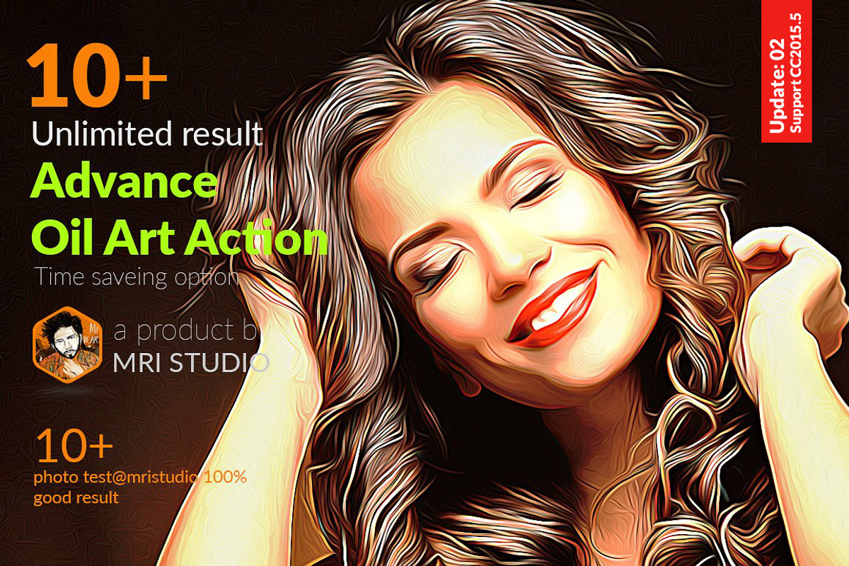 Advance Oil Art Action, an Action Add-On by MRI STUDIO (Photo 1 of 9)