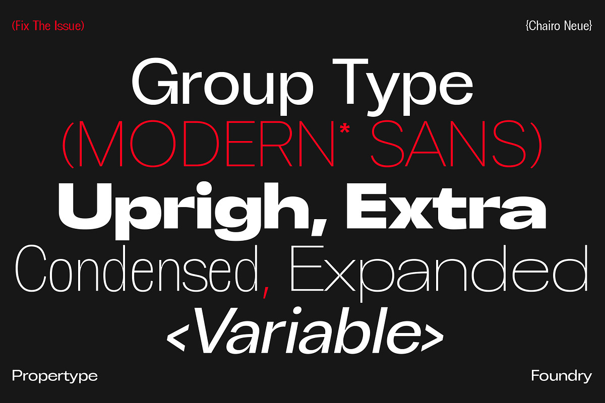 ChairoNeue, a Sans Serif Font by Propertype (Photo 2 of 14)