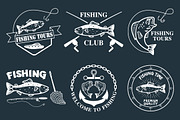 Fishing labels, a Background Graphic by Tomass2015 (Thumbnail 2 of 8)