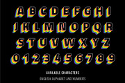 Rainbow Pride Color font, a Symbol Font by Font Craft Studio (Thumbnail 2 of 3)