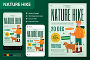 Nature Hike Flyer Set, a Flyer Template by Annora Studio (Thumbnail 1 of 6)