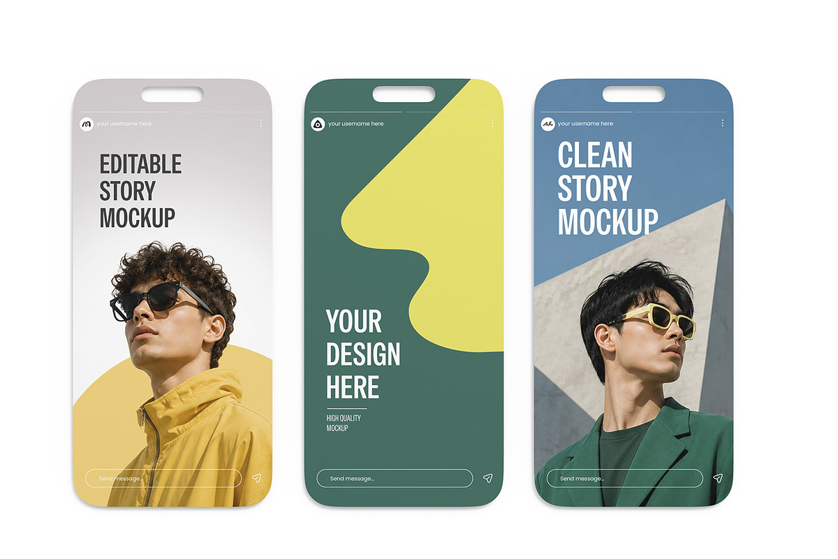 Instagram Post & Story Mockup Bundle, an Advertising Mockup by graphypix (Photo 13 of 13)