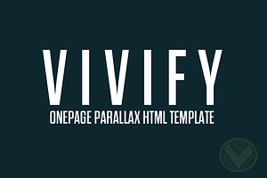 Vivify Creative One Page Parallax