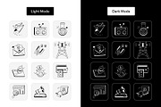 Marketing Icons, an Outline Icon by Prosymbols (Thumbnail 4 of 7)