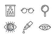 Bundles Set Optical Store Icons, an Outline Icon by adenpinkstore (Thumbnail 44 of 44)
