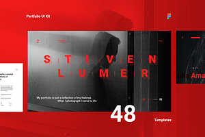 Stiven Lumer Portfolio UI Kit