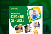 Cleaning Service Social Media Bundle, a Social Media Template by gstudiovect21 (Thumbnail 2 of 10)