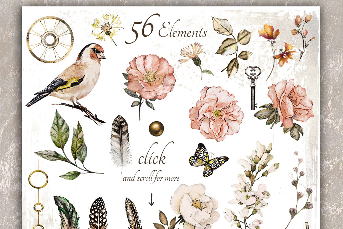 Watercolor collection - Legend, a Texture Illustration by Lisima (Photo 9 of 10)