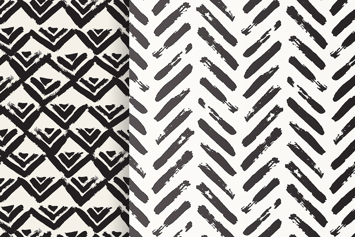 Chevron. Seamless Patterns Set v.3, a Pattern Graphic by Curly_Pat