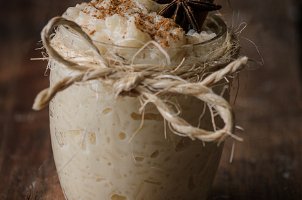Rice pudding. Traditional Venezuelan, a Food & Drink Photo by Fotografa de Marcas