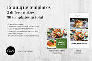 15 Instagram Templates for Canva, a Social Media Template by Paperweight Memories (Thumbnail 2 of 7)