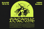 Redagon | Blackletter Typeface, a Blackletter Font by Denustudios (Thumbnail 5 of 12)