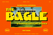 Bagle - Handdrawn Typeface