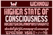 Ascension font, a Font by weknow (Thumbnail 5 of 8)
