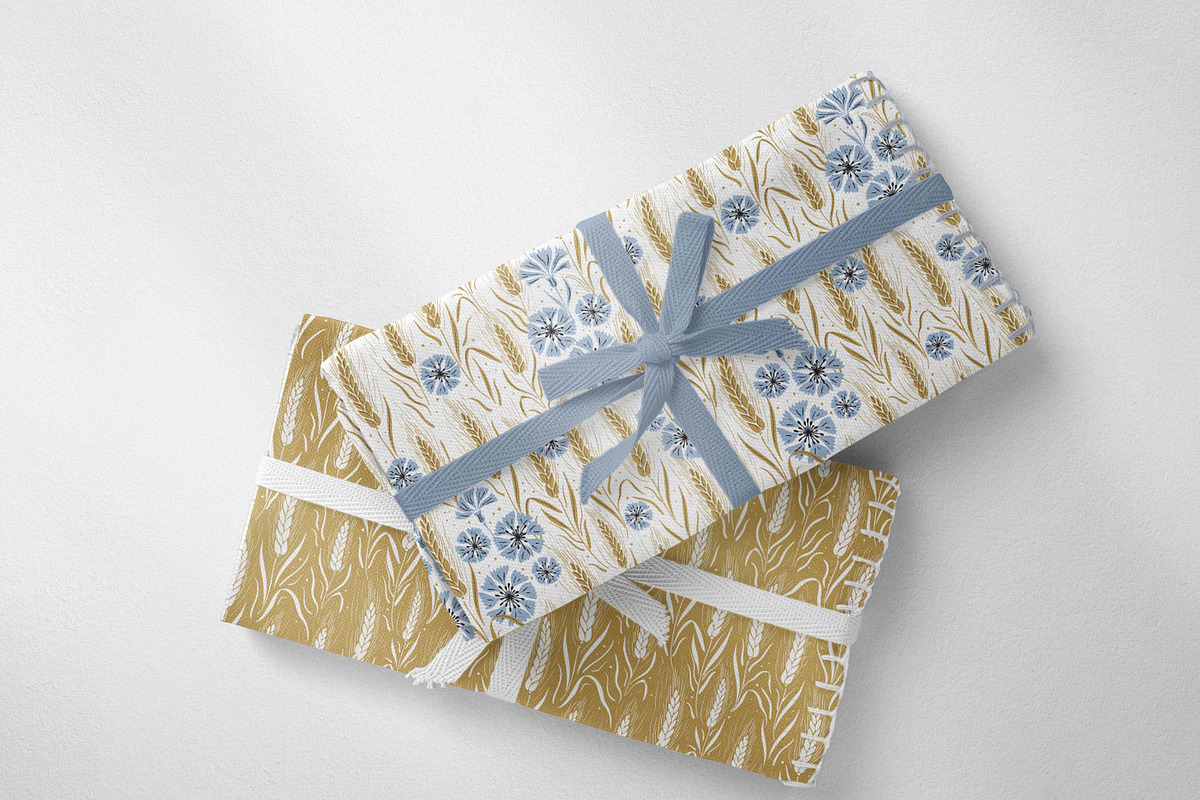 10 Wild meadow vector patterns, a Pattern Graphic by RenattaZare (Photo 14 of 16)