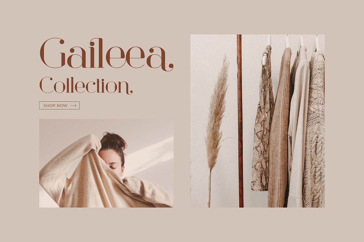 Gadish - Stylish Ligature Font, a Serif Font by Aqeel_Art (Photo 2 of 8)