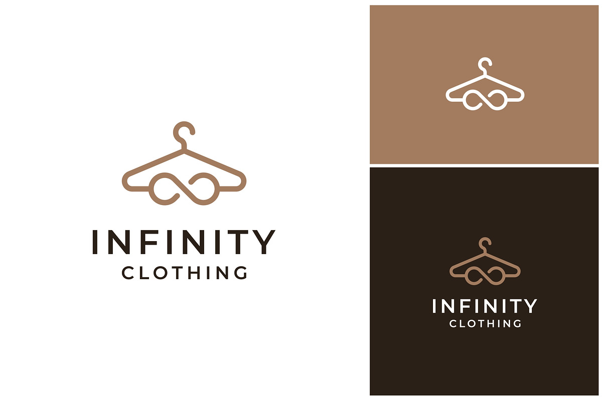 Hanger Clothing Infinity Logo, a Branding & Logo Template by ika trisiana (Photo 1 of 2)