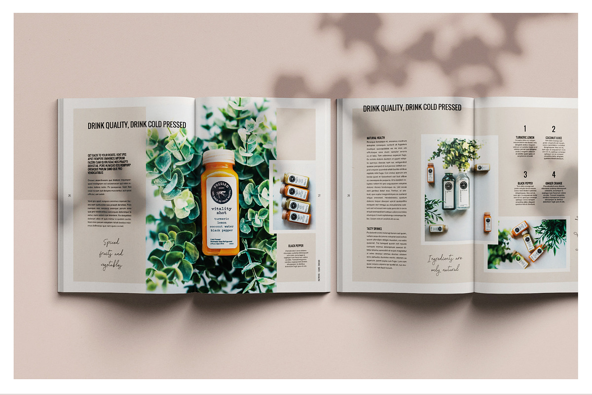 Magazine / CANVA, INDD / Brooke, a Magazine Template by Mirazz (Photo 11 of 17)