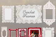 Crochet Frames: Vintage Lace Set, an Object Graphic by Purple (Thumbnail 7 of 14)