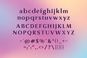 Noir Amour - Sans Serif Typeface, a Sans Serif Font by HipFonts (Thumbnail 9 of 12)