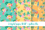 Tropical escape, an Illustration by Charushella (Thumbnail 6 of 6)