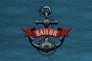 Anchor Vintage Logo Template, a Branding & Logo Template by Agor2012 shop (Thumbnail 5 of 5)
