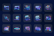 3D SEO & Marketing Icon, a 3D by Flat Icons (Thumbnail 7 of 8)