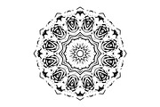 Black White Mandala Illustration Set, a Decorative Illustration by NJ Himel (Thumbnail 50 of 101)