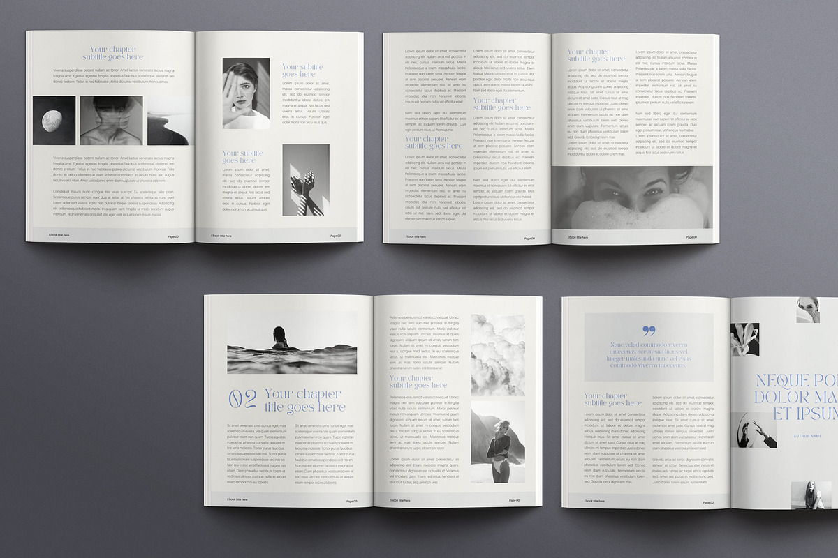 FLAWLESS | Ebook Canva Template, a Magazine Template by Sierra Creative Studio (Photo 5 of 14)