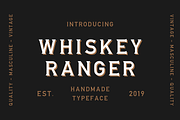 Whiskey Ranger -Vintage Font Family, a Serif Font by Creative Type (Thumbnail 1 of 5)