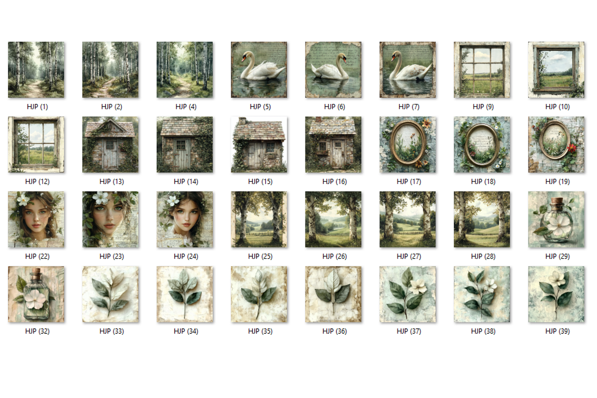 380+ Herbal Journal Pages, a Decorative Illustration by HubbaDigitals (Photo 3 of 4)