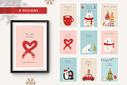 Christmas hugs collection, a Seasonal Illustration by Alisovna (Thumbnail 4 of 10)
