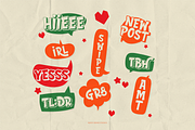 Lovely Rushco | Bold Playful, a Handwritten Font by Denustudios (Thumbnail 5 of 12)