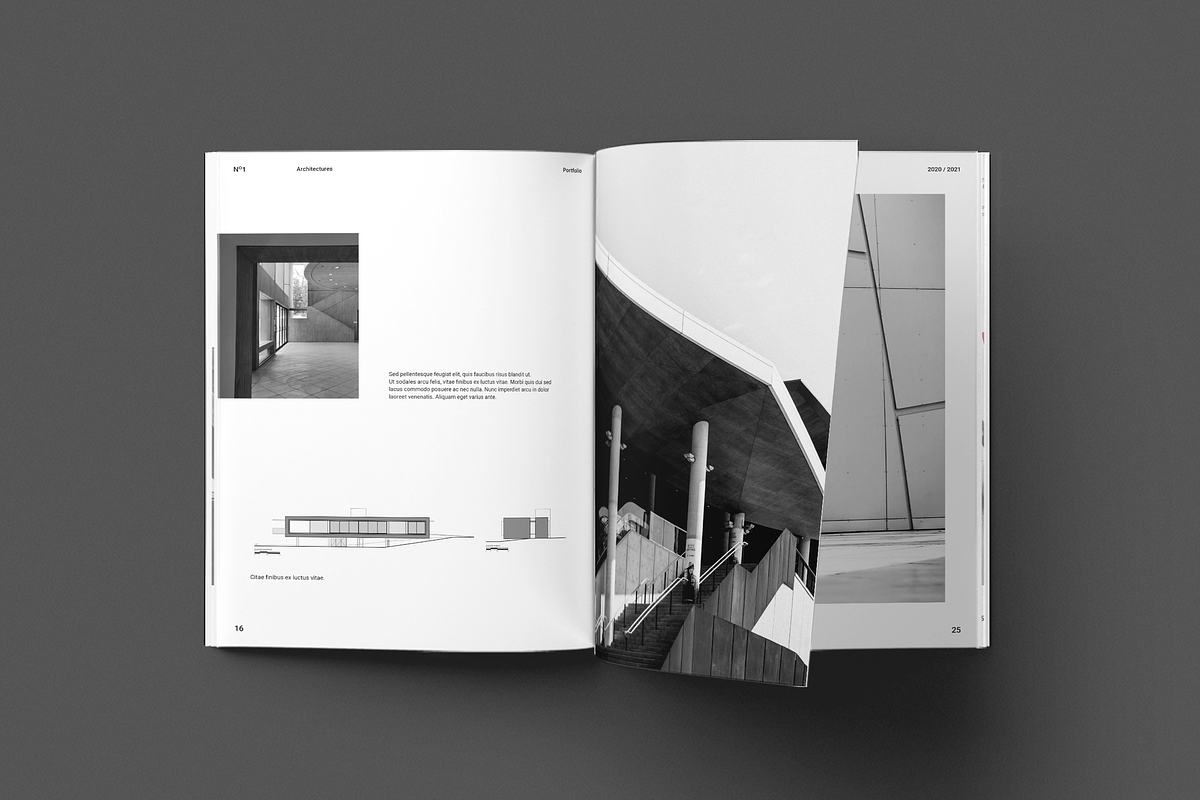 Architecture Brochure, a Brochure Template by silukEight (Photo 7 of 13)
