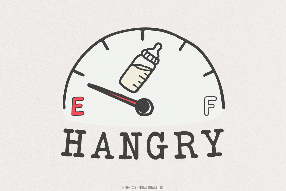 Baby Funny Bib PNG, Hungry Baby, an Illustration by SharpMarketplace (Photo 1 of 9)