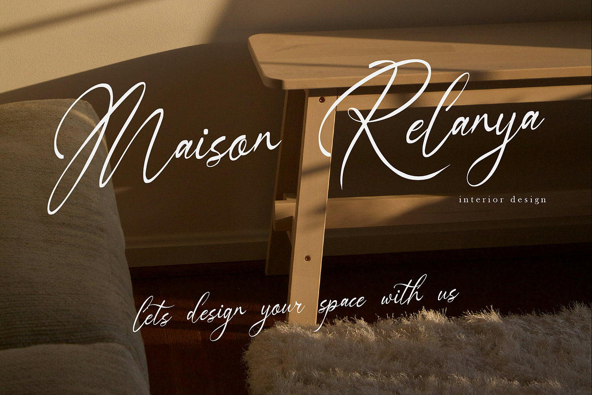 Somtiesay Elegant Calligraphy Script, a Script Font by gracetype_studio (Photo 2 of 12)