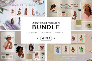 Abstract Women Bundle