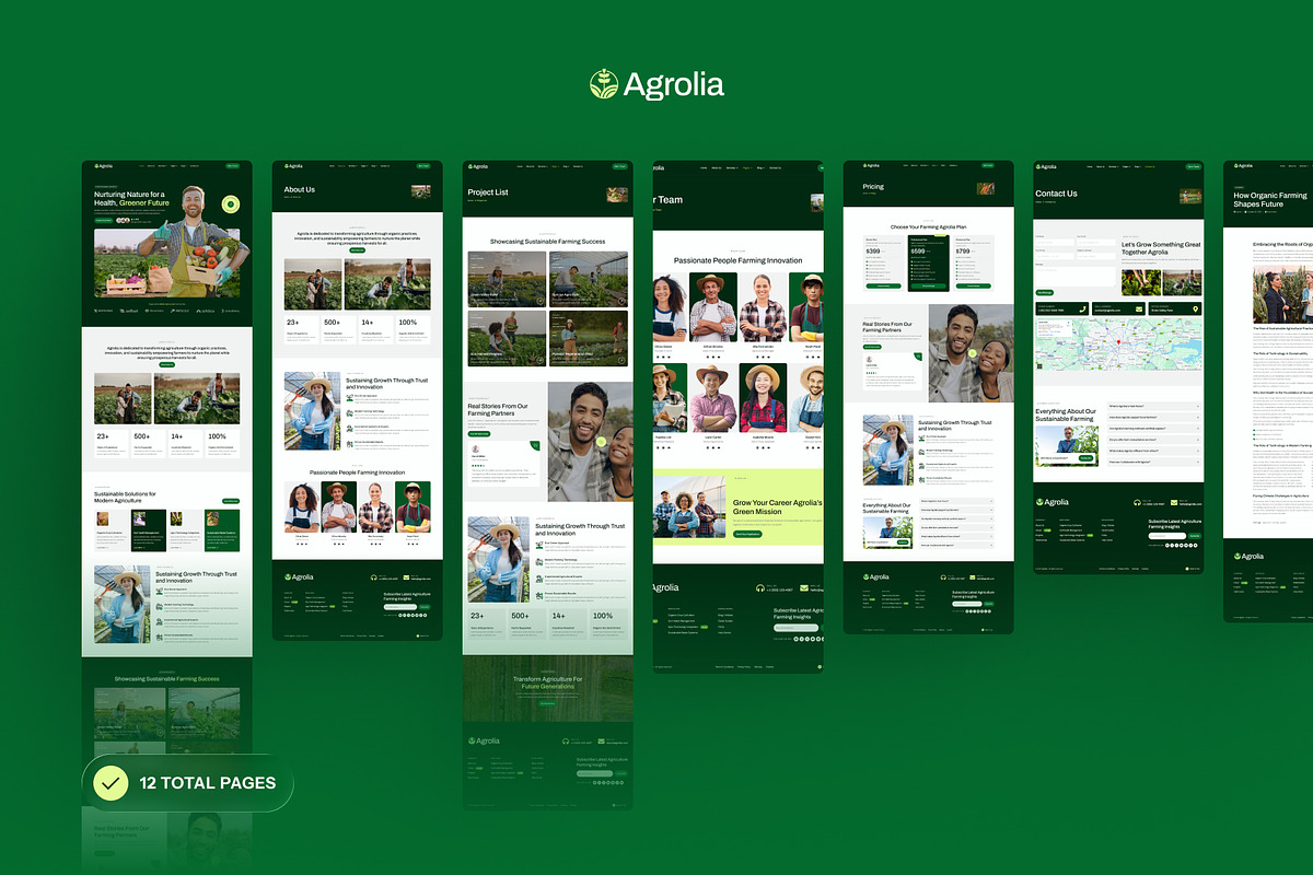 Agrolia - Agriculture & Organic, a WordPress Template by SLAB! Design (Photo 4 of 5)