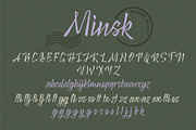 Minsk Script Font, a Script Font by Vera Holera (Thumbnail 7 of 8)
