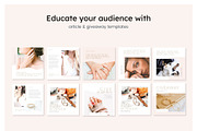 Jewel Instagram Feed Canva Templates, a Social Media Template by Cultive Creative (Thumbnail 9 of 13)