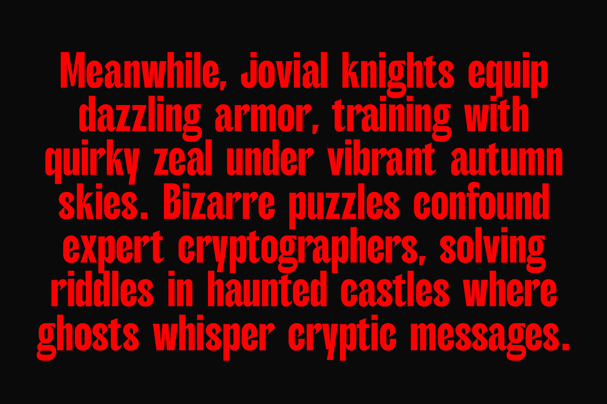 Abra - Display Font, a Sans Serif Font by Viswell (Photo 9 of 10)