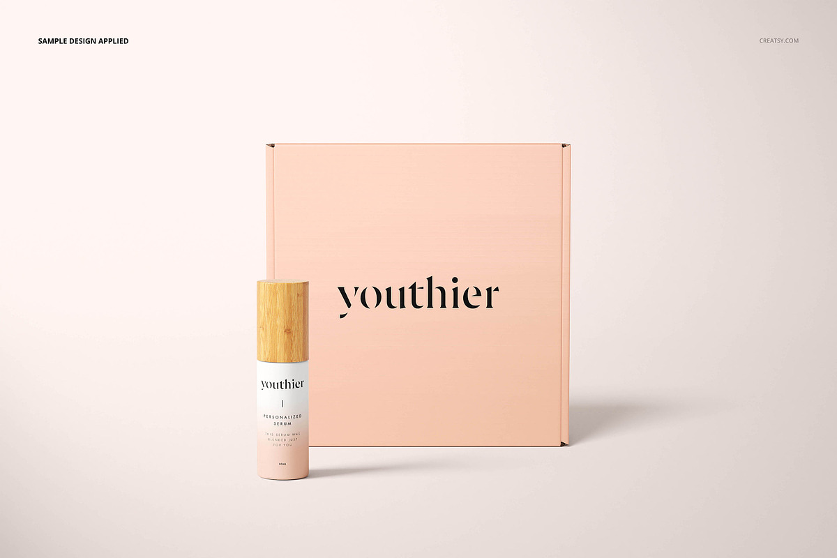 Cosmetic Mailing Box Mockup Set, a Packaging Mockup by creatsy5 (Photo 10 of 24)